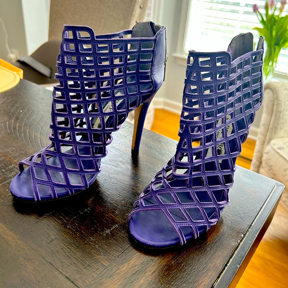 Jimmy Choo caged heels